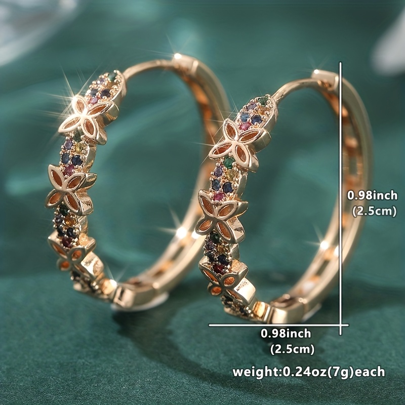 Women's Bohemian Floral-Like Butterfly Earrings